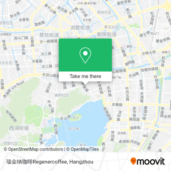 瑞金纳咖啡Regenercoffee map