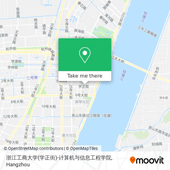 浙江工商大学(学正街)-计算机与信息工程学院 map