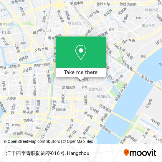 江干四季青联防岗亭016号 map