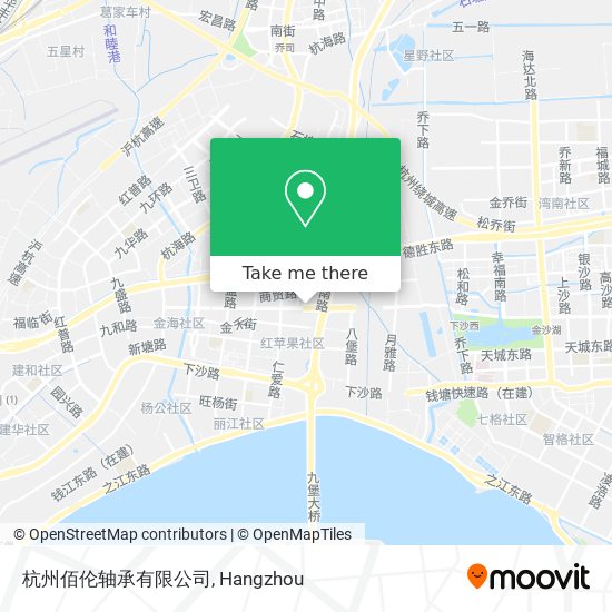 杭州佰伦轴承有限公司 map