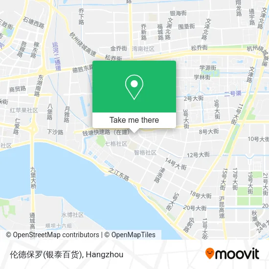 伦德保罗(银泰百货) map