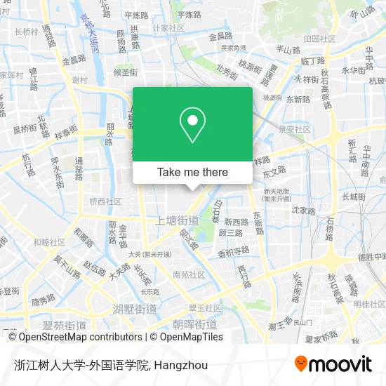 浙江树人大学-外国语学院 map