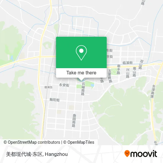 美都现代城-东区 map