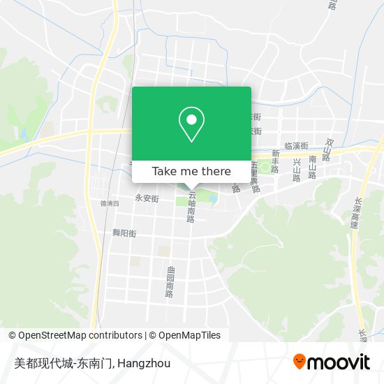 美都现代城-东南门 map