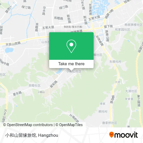 小和山留缘旅馆 map