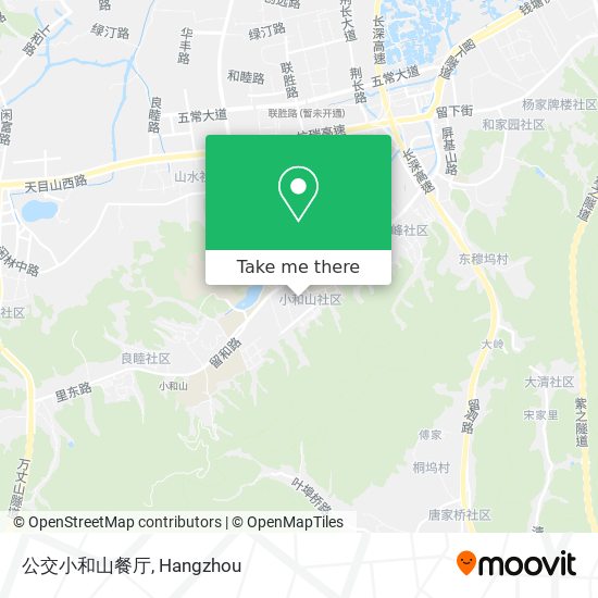 公交小和山餐厅 map