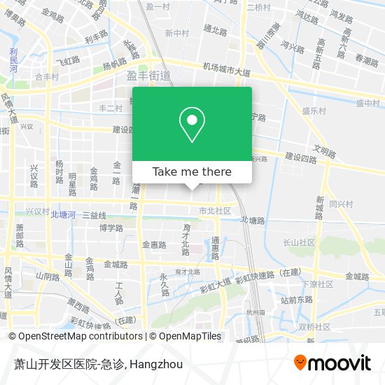 萧山开发区医院-急诊 map