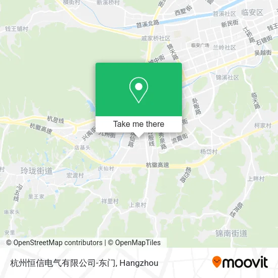 杭州恒信电气有限公司-东门 map