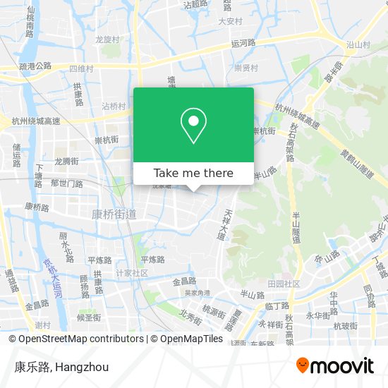 康乐路 map
