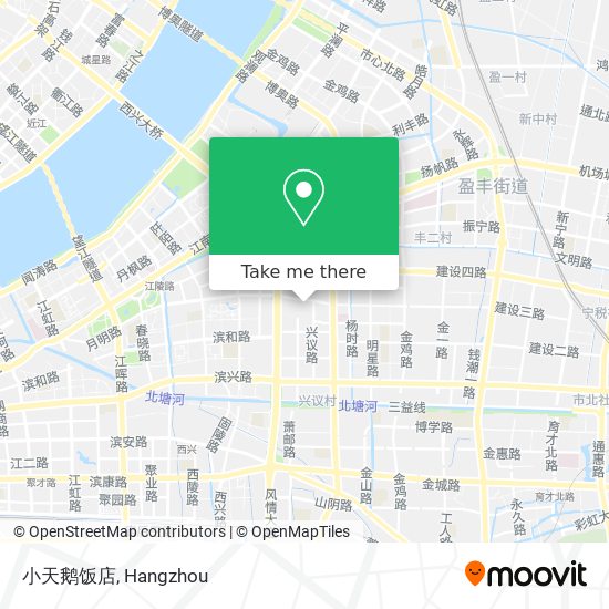 小天鹅饭店 map