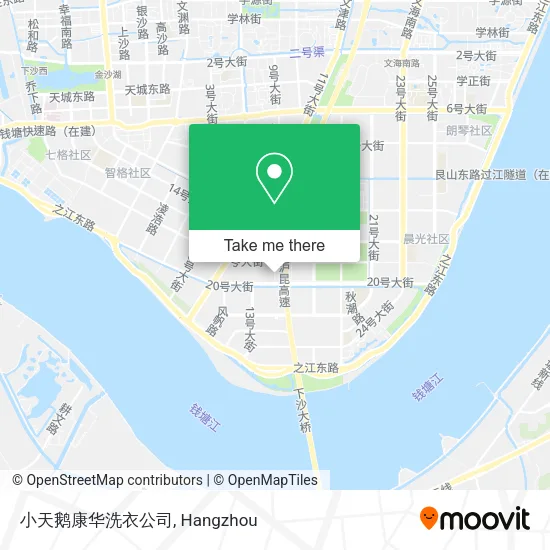 小天鹅康华洗衣公司 map