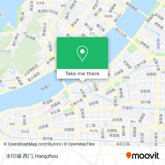 水印城-西门 map