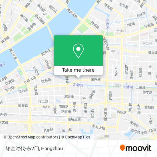 铂金时代-东2门 map