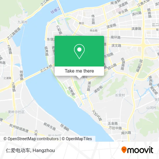 仁爱电动车 map