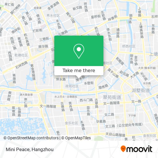 Mini Peace map