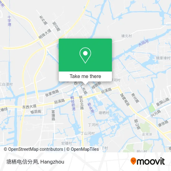 塘栖电信分局 map