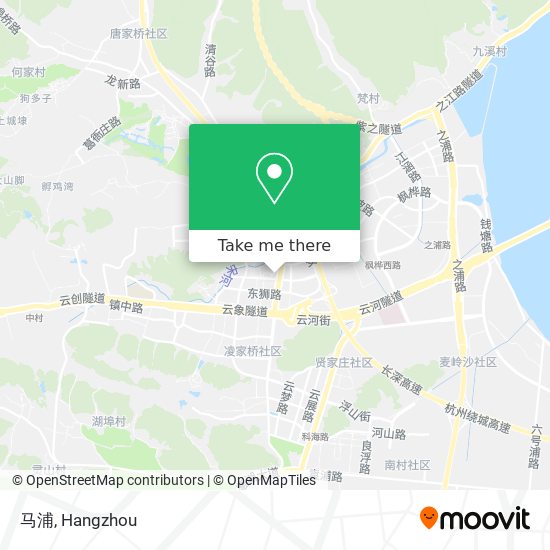 马浦 map