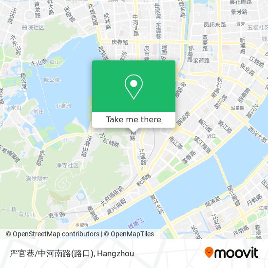 严官巷/中河南路(路口) map
