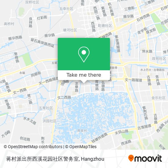 蒋村派出所西溪花园社区警务室 map