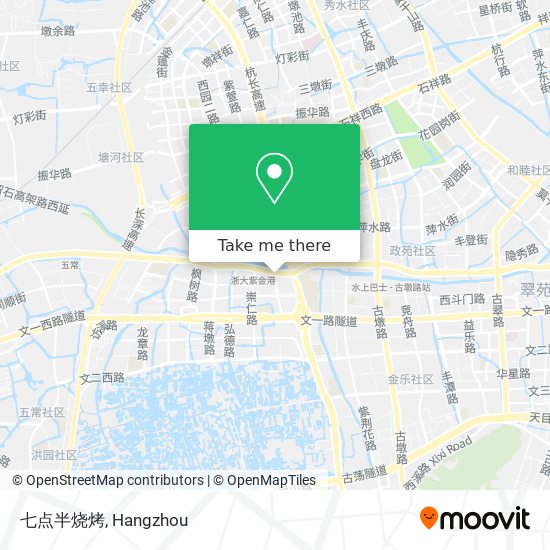 七点半烧烤 map