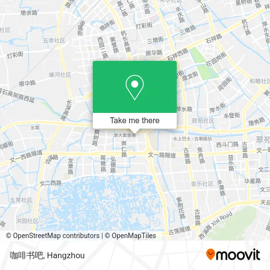 咖啡书吧 map