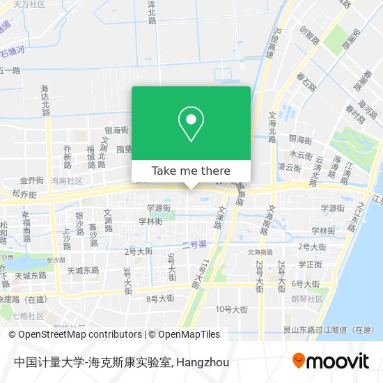 中国计量大学-海克斯康实验室 map