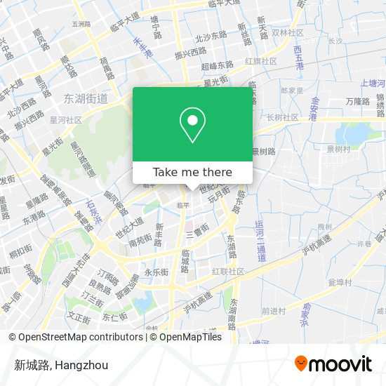 新城路 map