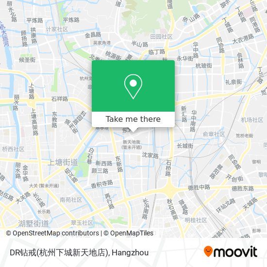 DR钻戒(杭州下城新天地店) map