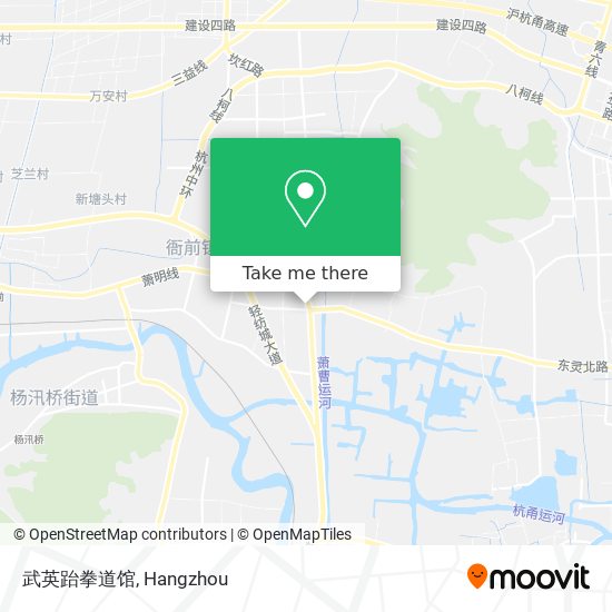 武英跆拳道馆 map
