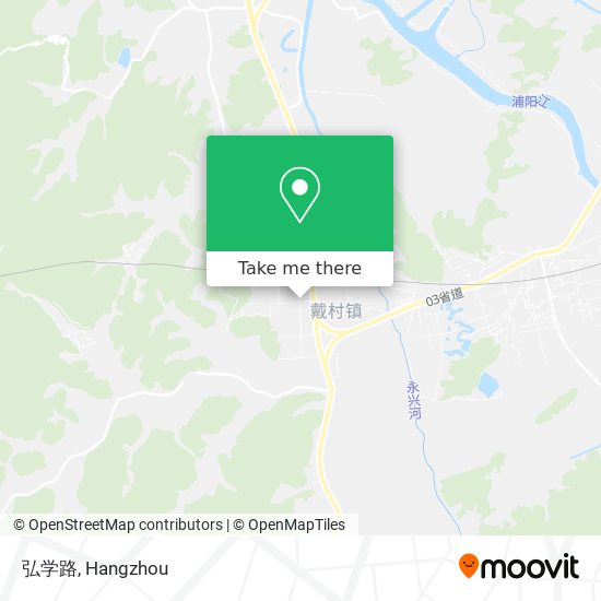 弘学路 map