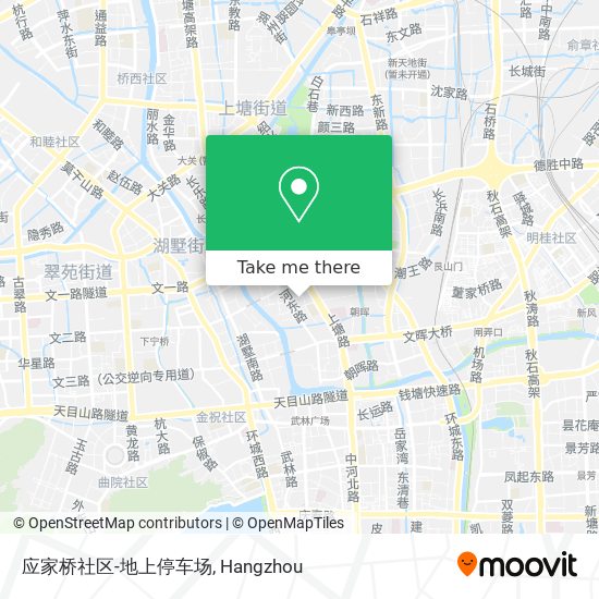 应家桥社区-地上停车场 map