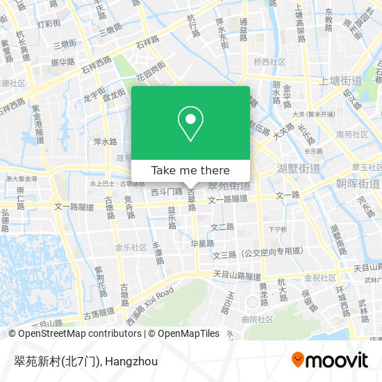 翠苑新村(北7门) map