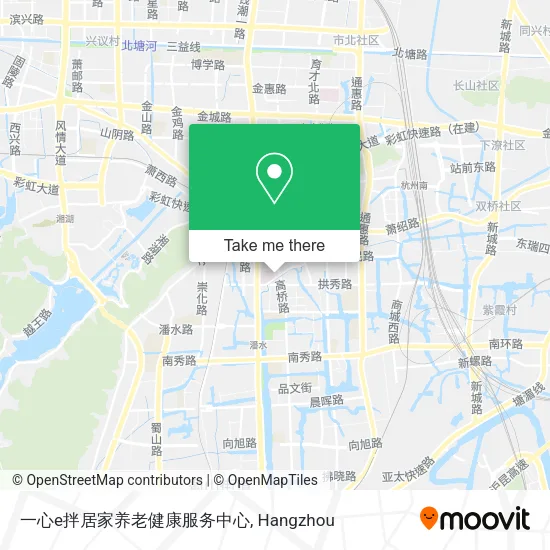 一心e拌居家养老健康服务中心 map