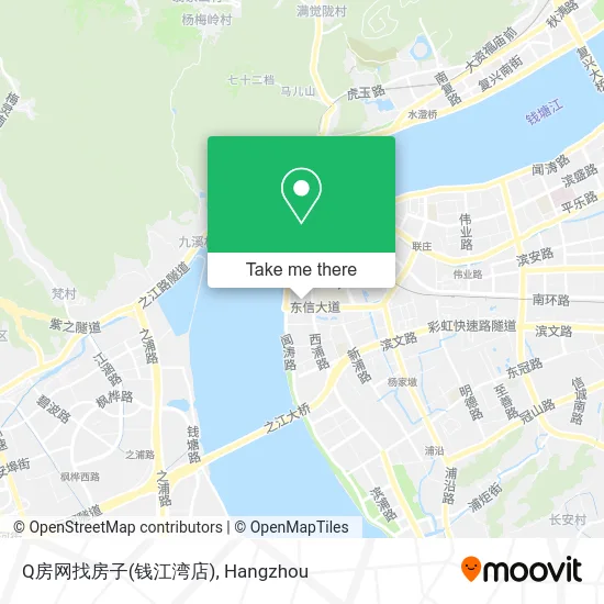 Q房网找房子(钱江湾店) map