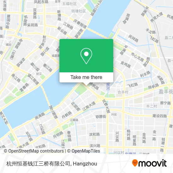 杭州恒基钱江三桥有限公司 map