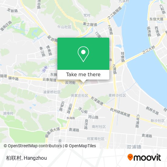 桕联村 map