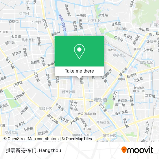 拱宸新苑-东门 map