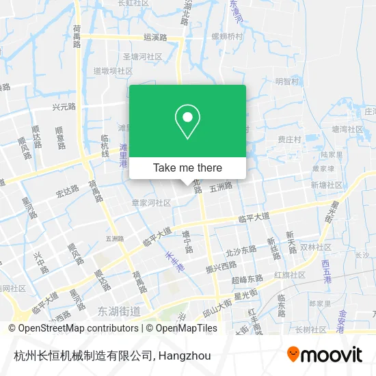 杭州长恒机械制造有限公司 map