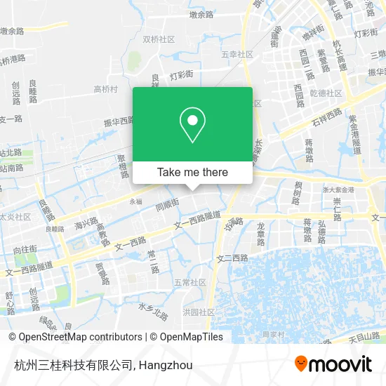杭州三桂科技有限公司 map