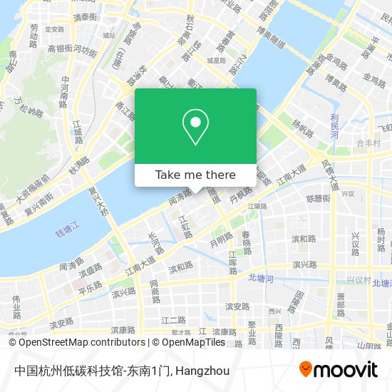 中国杭州低碳科技馆-东南1门 map