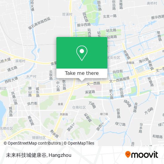 未来科技城健康谷 map
