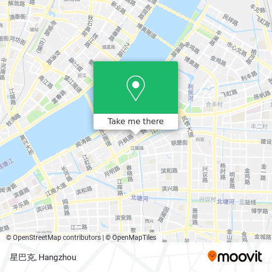 星巴克 map