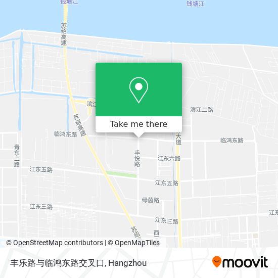 丰乐路与临鸿东路交叉口 map
