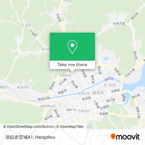浙皖农贸城A1 map