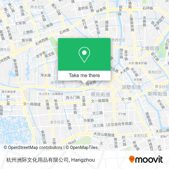 杭州洲际文化用品有限公司 map