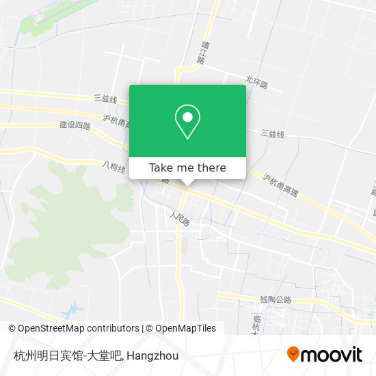 杭州明日宾馆-大堂吧 map