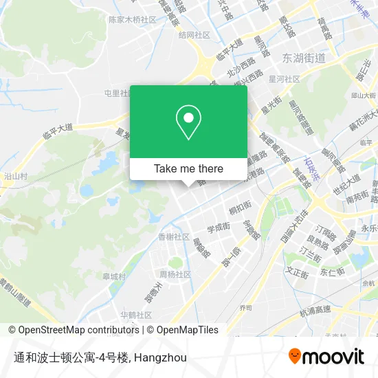 通和波士顿公寓-4号楼 map