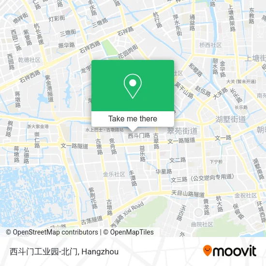 西斗门工业园-北门 map