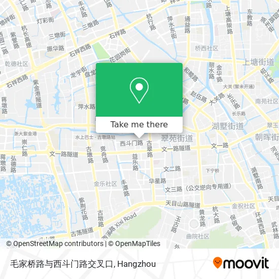 毛家桥路与西斗门路交叉口 map