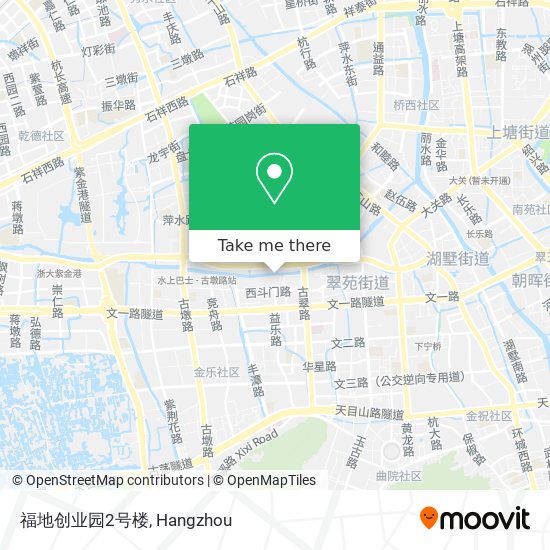 福地创业园2号楼 map